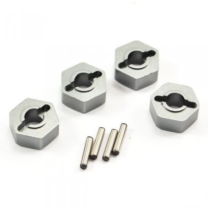 FTX Mauler Aluminium Wheel Hex W/pins (pcs)
